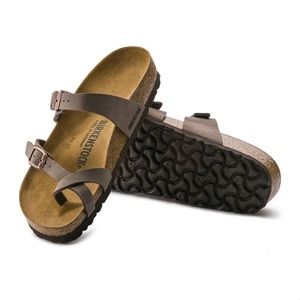 BIRKENSTOCK Mayari Sandal Birkibuc - Mocha - NWOT